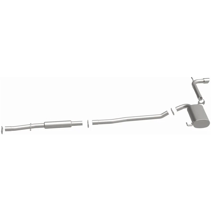 Fits 2012-2017 Jeep Direct-Fit Replacement Exhaust System 106-0811